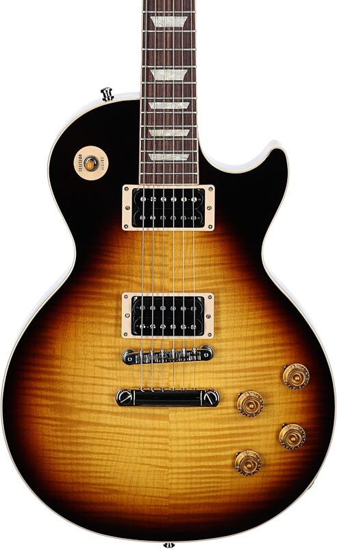 Gibson Slash Les Paul Standard Electric Guitar (with Case), November Burst, Serial Number 208140186, Body Straight Front