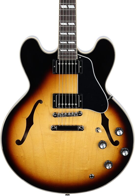 Gibson ES-345 Electric Guitar (with Case), Vintage Burst, Serial Number 235330193, Body Straight Front
