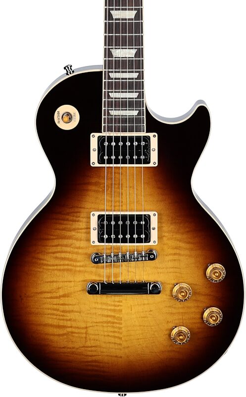 Gibson Slash Les Paul Standard Electric Guitar (with Case), November Burst, Serial Number 208740138, Body Straight Front