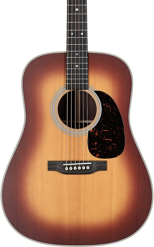 Martin D-28 Satin Acoustic Guitar (with Case), Amberburst, Serial Number M2846131, Body Straight Front