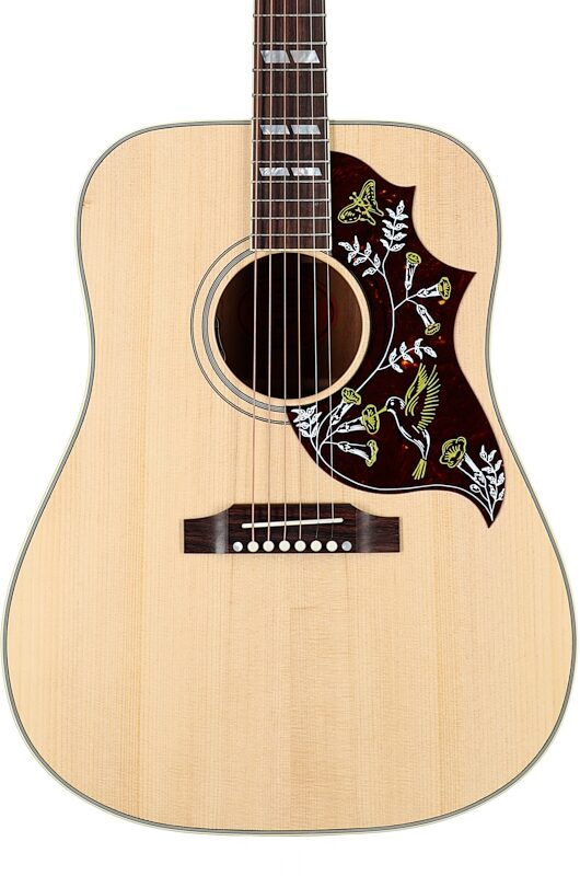 Gibson Hummingbird Original Acoustic-Electric Guitar (with Case), Antique Natural, Serial Number 21014058, Body Straight Front