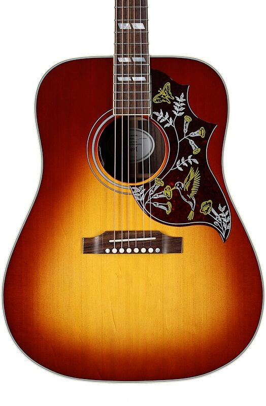 Gibson Hummingbird Standard Rosewood Acoustic-Electric Guitar (with Case), Rosewood Burst, Serial Number 20884095, Body Straight Front