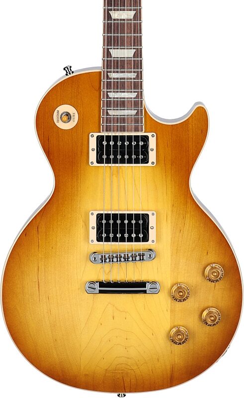 Gibson Signature Slash "Jessica" Les Paul Standard Electric Guitar (with Case), Honey Burst, Serial Number 211040215, Body Straight Front