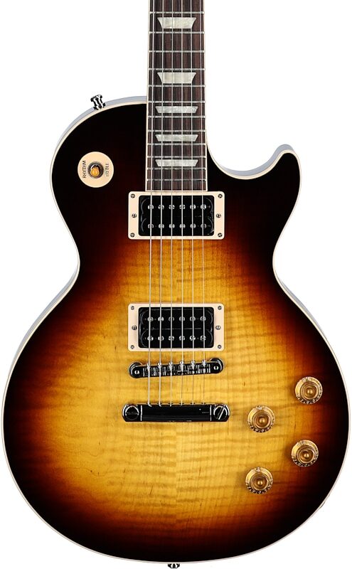 Gibson Slash Les Paul Standard Electric Guitar (with Case), November Burst, Serial Number 212140340, Body Straight Front