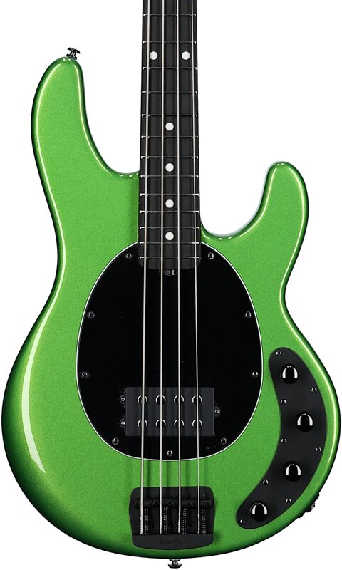 Ernie Ball Music Man StingRay Special Electric Bass (with Mono Case), Kiwi Green, Serial Number K02614, Body Straight Front