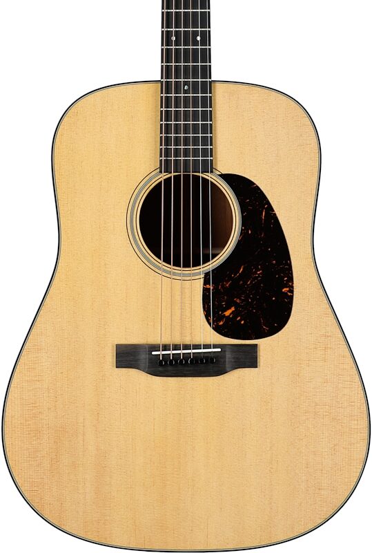 Martin D-18 Dreadnought Acoustic Guitar (with Case), Natural, Serial Number M2852922, Body Straight Front