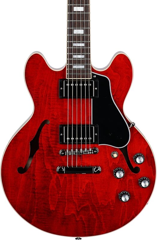 Gibson ES-339 Figured Electric Guitar (with Case), &#039;60s Cherry, Serial Number 211540004, Body Straight Front