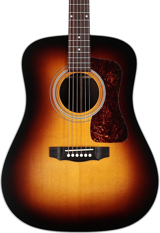 Guild D-50 Standard Dreadnought Acoustic Guitar, Antique Burst, Serial Number C240352, Body Straight Front