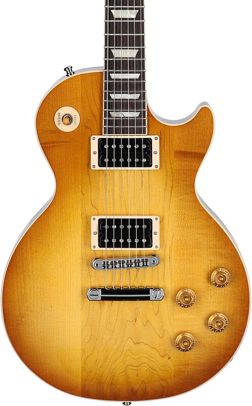 Gibson Signature Slash "Jessica" Les Paul Standard Electric Guitar (with Case), Honey Burst, Serial Number 211540338, Body Straight Front