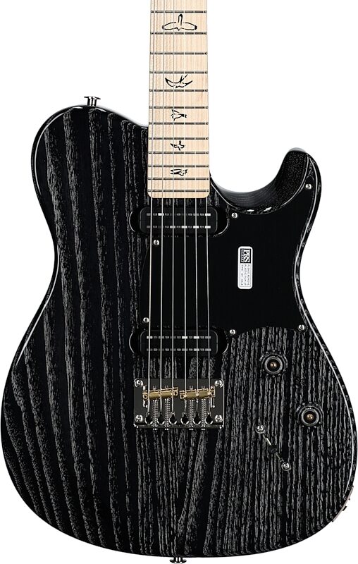 PRS Paul Reed Smith NF 53 Electric Guitar (with Gig Bag), Black Doghair, Serial Number 0383479, Body Straight Front