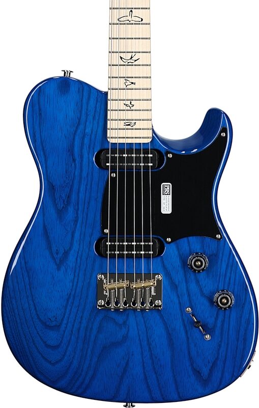 PRS Paul Reed Smith NF 53 Electric Guitar (with Gig Bag), Blue Matteo, Serial Number 0384070, Body Straight Front