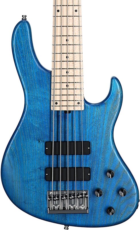 Sadowsky MetroLine 24-fret Modern Bass, 5-String (with Gig Bag), Ocean Blue, Serial Number SML D 004141-24, Body Straight Front