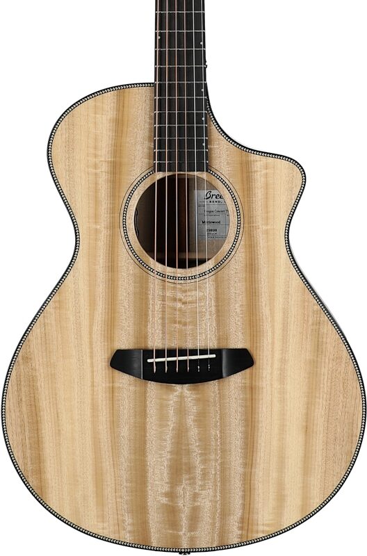 Breedlove Oregon Concert Thinline CE Acoustic-Electric Guitar (with Case), New, Serial Number 29898, Body Straight Front