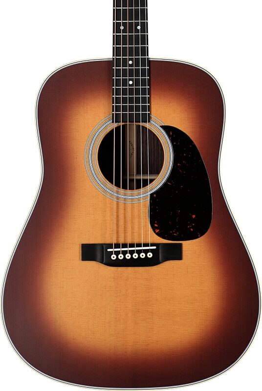 Martin D-28 Satin Acoustic Guitar (with Case), Amberburst, Serial Number M2854833, Body Straight Front