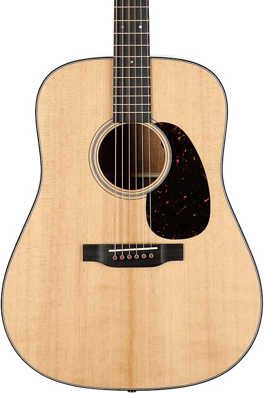 Martin D-18E Modern Deluxe Dreadnought Acoustic-Electric Guitar (with Case), New, Serial Number M2857026, Body Straight Front