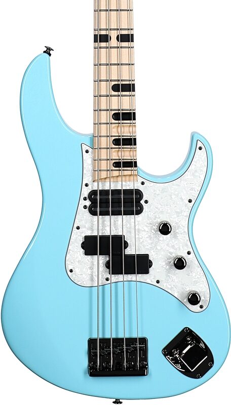 Yamaha Billy Sheehan Attitude Limited 3 Electric Bass (with Case), Sonic Blue, Serial Number IJM074E, Body Straight Front