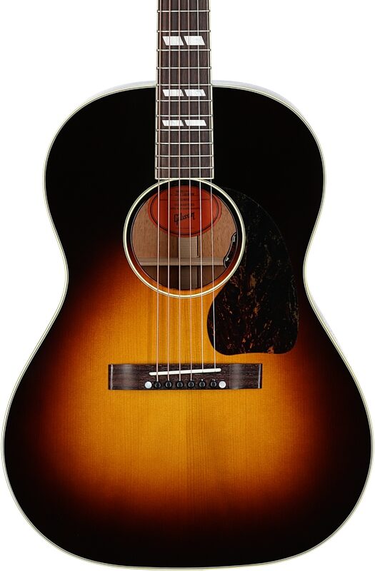 Gibson Nathaniel Rateliff LG-2 Western Acoustic-Electric Guitar (with Case), Vintage Sunburst, Serial Number 21514006, Body Straight Front