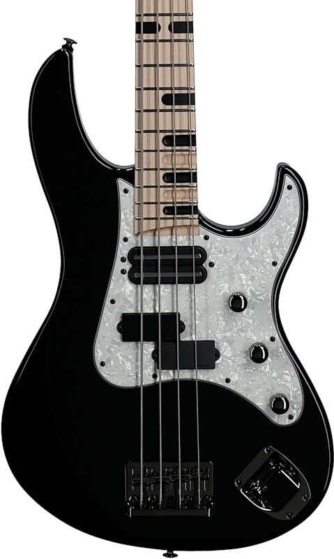 Yamaha Billy Sheehan Attitude Limited 3 Electric Bass (with Case), Black, Serial Number IKK058E, Body Straight Front