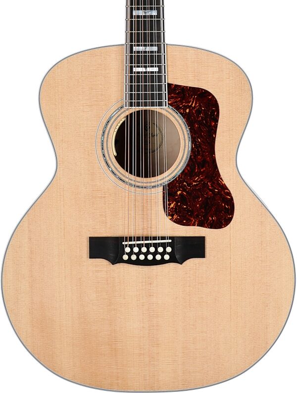 Guild F-512E Jumbo Maple Acoustic-Electric Guitar, 12-String (with Case), New, Serial Number C240680, Body Straight Front