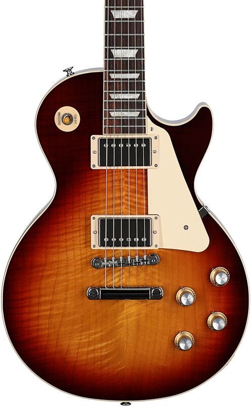 Gibson Les Paul Standard '60s Electric Guitar (with Case), Bourbon Burst, Serial Number 215740095, Body Straight Front
