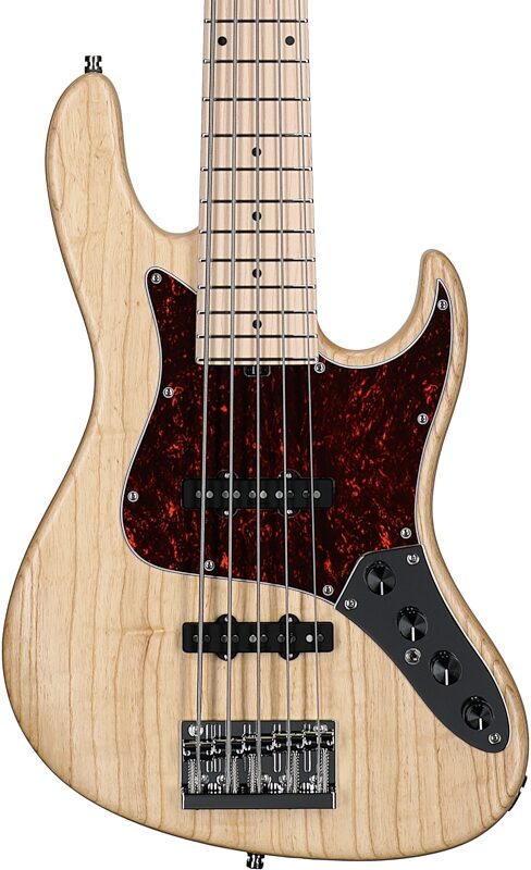 Sadowsky MetroLine 22-Fret Will Lee Signature Bass, Maple Fingerboard, 5-String (with Gig Bag), Natural Satin, Serial Number SML E 004253-24, Body Straight Front