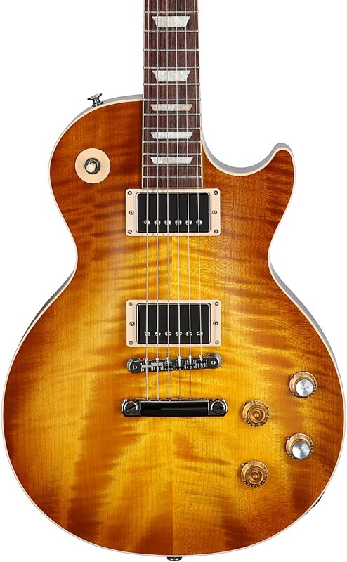 Gibson Kirk Hammett "Greeny" Les Paul Standard (with Case), Greeny Burst, Serial Number 218440060, Body Straight Front