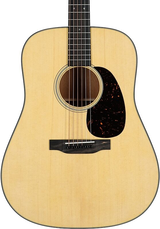 Martin D-18 Satin Acoustic Guitar (with Case), Natural, Serial Number M2867059, Body Straight Front