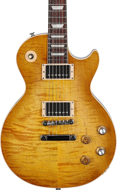 Gibson Kirk Hammett "Greeny" Les Paul Standard (with Case), Greeny Burst, Serial Number 218440052, Body Straight Front