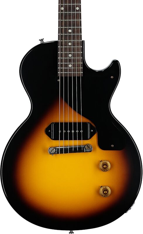Gibson Custom 1957 Les Paul Junior Reissue Electric Guitar (with Case), Vintage Sunburst, Serial Number 741512, Body Straight Front