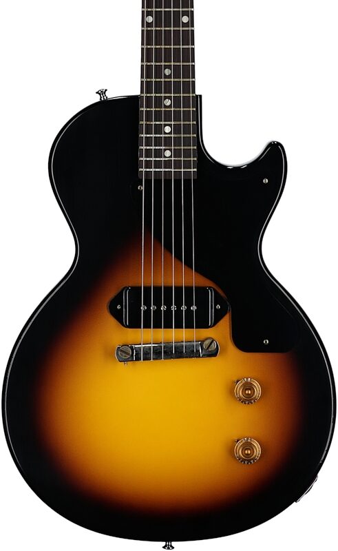 Gibson Custom 1957 Les Paul Junior Reissue Electric Guitar (with Case), Vintage Sunburst, Serial Number 741560, Body Straight Front