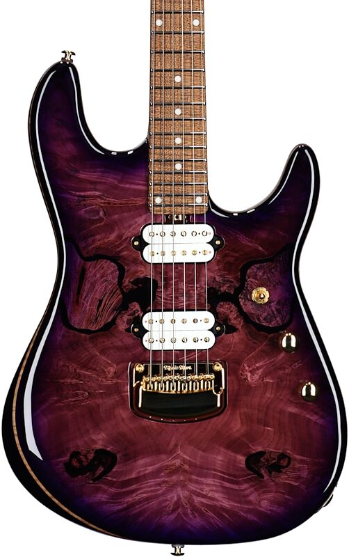 Ernie Ball Music Man Jason Richardson Cutlass 6 Electric Guitar (with Case), Majora, Serial Number S10832, Body Straight Front