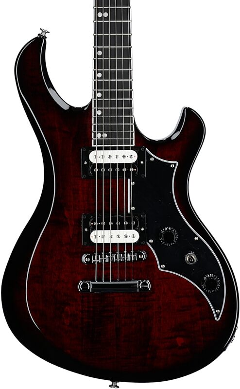 Gibson Victory Figured Top Electric Guitar (with Case), Wine Red, Serial Number 218040067, Body Straight Front