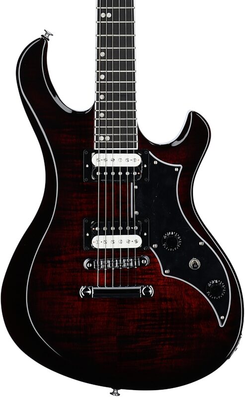 Gibson Victory Figured Top Electric Guitar (with Case), Wine Red, Serial Number 216540359, Body Straight Front