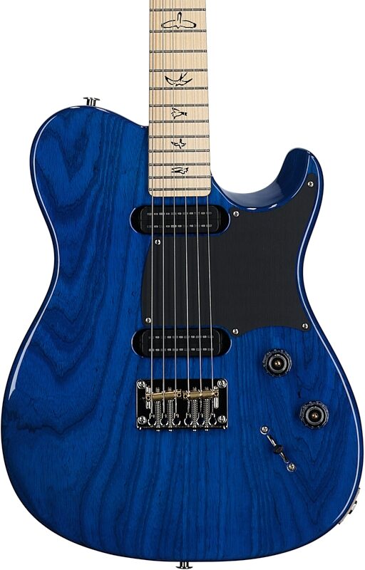 PRS Paul Reed Smith NF 53 Electric Guitar (with Gig Bag), Blue Matteo, Serial Number 0389736, Body Straight Front