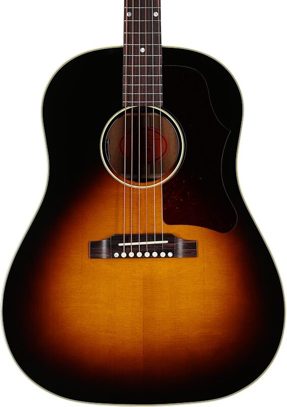 Gibson '50s J-45 Original Acoustic-Electric Guitar (with Case), Vintage Sunburst, Serial Number 22004108, Body Straight Front