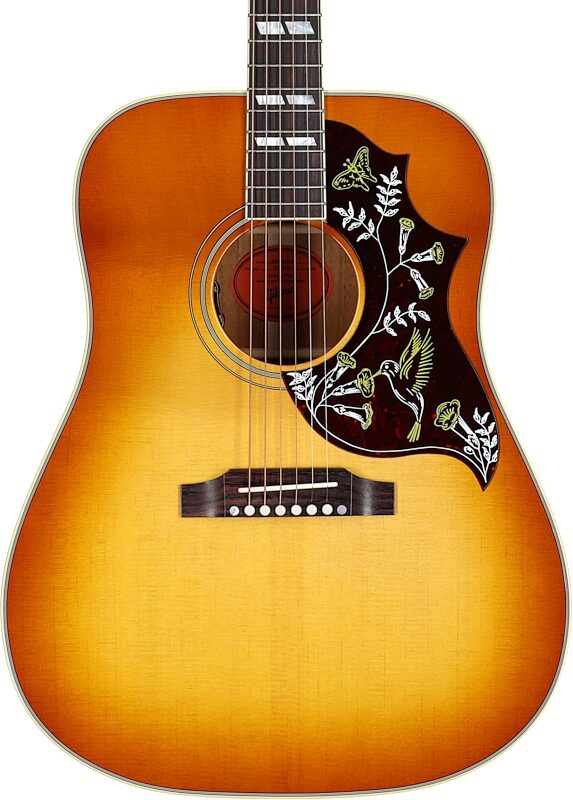 Gibson Hummingbird Original Acoustic-Electric Guitar (with Case), Heritage Cherry Sunburst, Serial Number 22184039, Body Straight Front