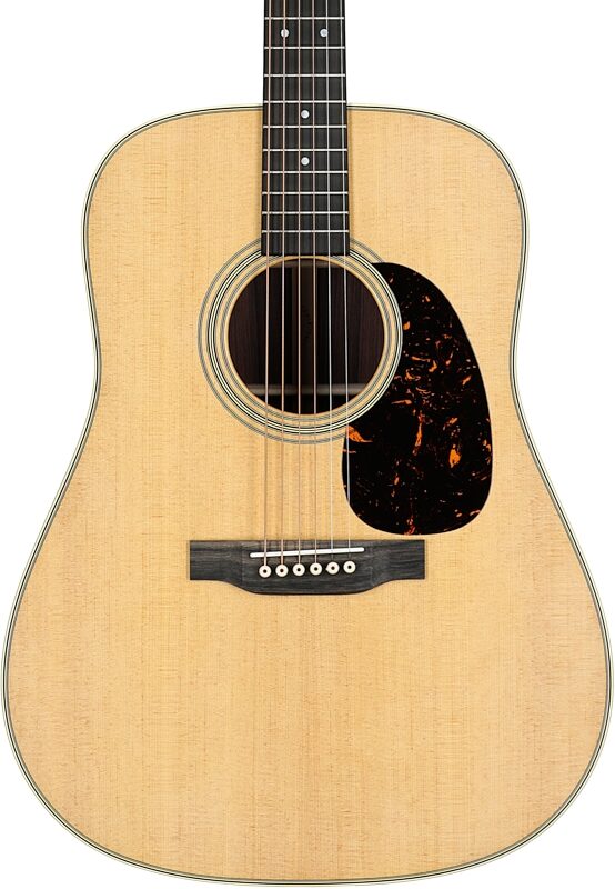 Martin D-28 Satin Acoustic Guitar (with Case), Natural, Serial Number M2873428, Body Straight Front