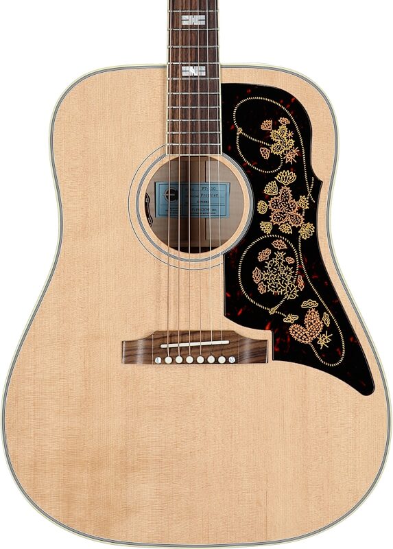 Epiphone USA Frontier Acoustic-Electric Guitar (with Case), Antique Natural, Serial Number 22703061, Body Straight Front