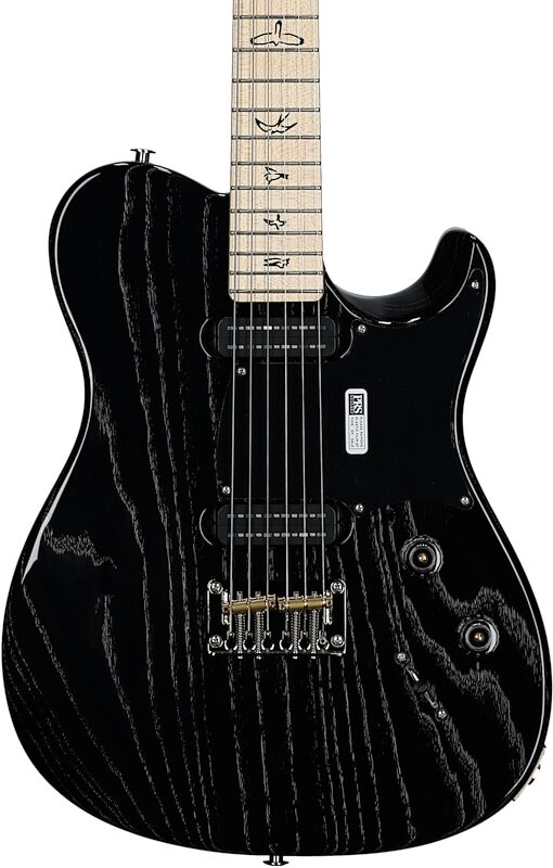 PRS Paul Reed Smith NF 53 Electric Guitar (with Gig Bag), Black Doghair, Serial Number 0390854, Body Straight Front