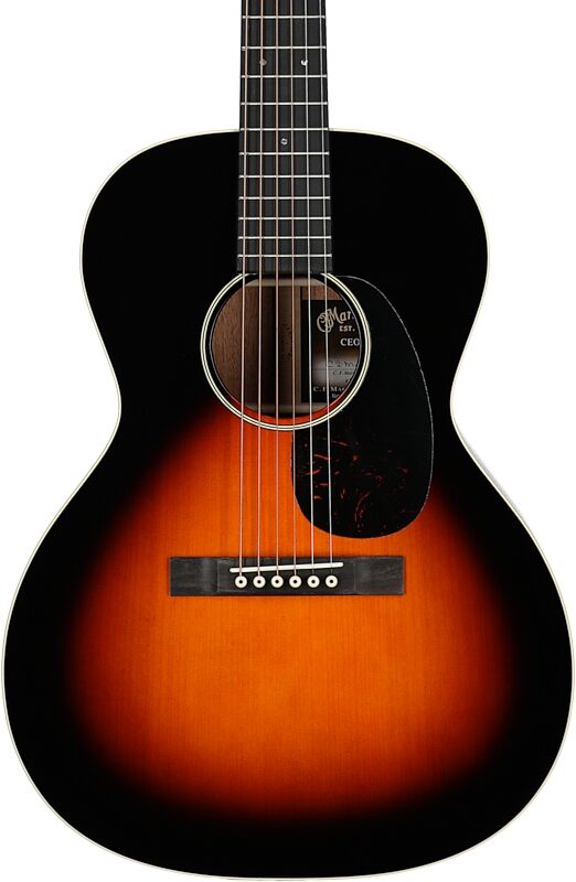 Martin CEO7 Sloped Shoulder 00 14-Fret Acoustic Guitar (with Case), Autumn Sunset Burst, Serial Number M2871343, Body Straight Front