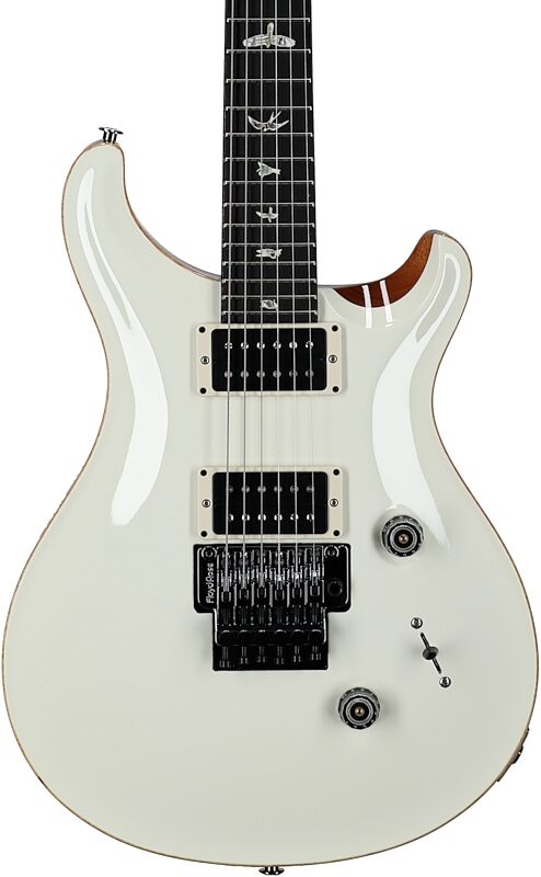 PRS Paul Reed Smith Custom 24 Electric Guitar with Floyd Rose, Antique White, Serial Number 0385697, Body Straight Front