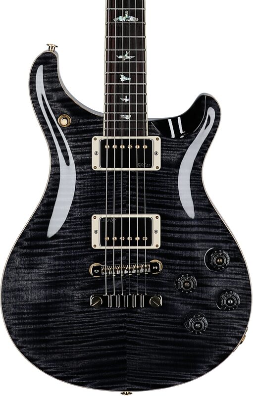 PRS Paul Reed Smith McCarty 594 10-Top Electric Guitar (with Case), Gray Black, Serial Number 0386130, Body Straight Front