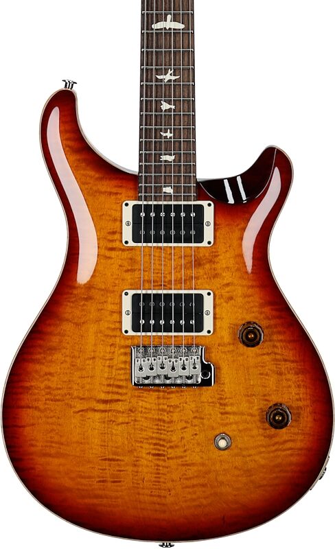 PRS Paul Reed Smith CE24 Electric Guitar (with Gig Bag), Dark Cherry Sunburst, Serial Number 0391138, Body Straight Front