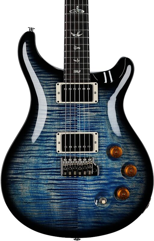 PRS Paul Reed Smith DGT Faded Blue Jean Electric Guitar (with Case), Wraparound Smokeburst, Serial Number 0384312, Body Straight Front