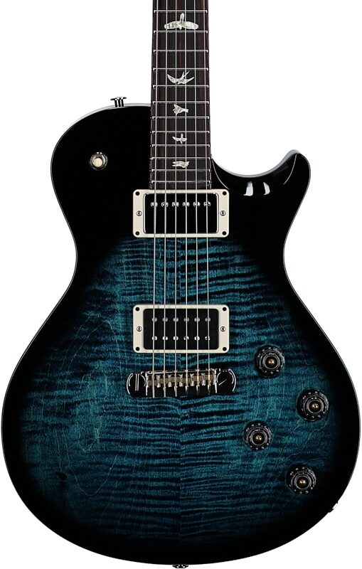 PRS Paul Reed Smith Tremonti Stoptail Electric Guitar (with Case), Cobalt Blue Smokeburst, Serial Number 0389541, Body Straight Front