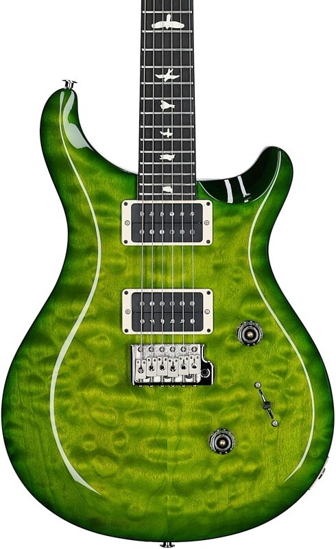 PRS Paul Reed Smith S2 Custom 24 Quilt Electric Guitar (with Gig Bag), Eriza Verde, Serial Number S2073120, Body Straight Front