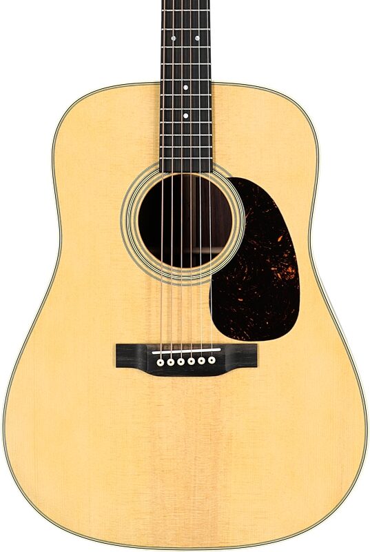 Martin D-28 Satin Acoustic Guitar (with Case), Natural, Serial Number M2873467, Body Straight Front