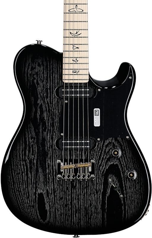 PRS Paul Reed Smith NF 53 Electric Guitar (with Gig Bag), Black Doghair Smokeburst, Serial Number 0392724, Body Straight Front