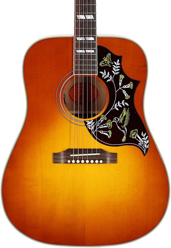 Gibson Hummingbird Original Acoustic-Electric Guitar (with Case), Heritage Cherry Sunburst, Serial Number 22334066, Body Straight Front