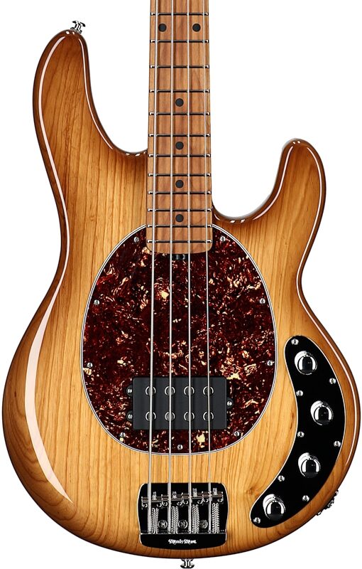 Ernie Ball Music Man StingRay Special Electric Bass (with Mono Case), Hot Honey, Serial Number K06749, Body Straight Front